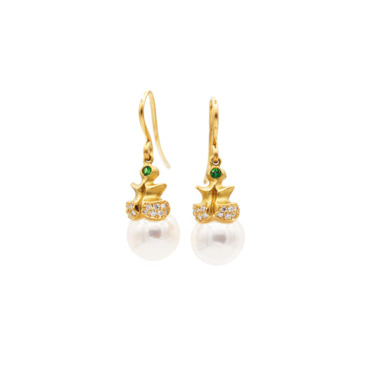 Pearl Pendant Earring