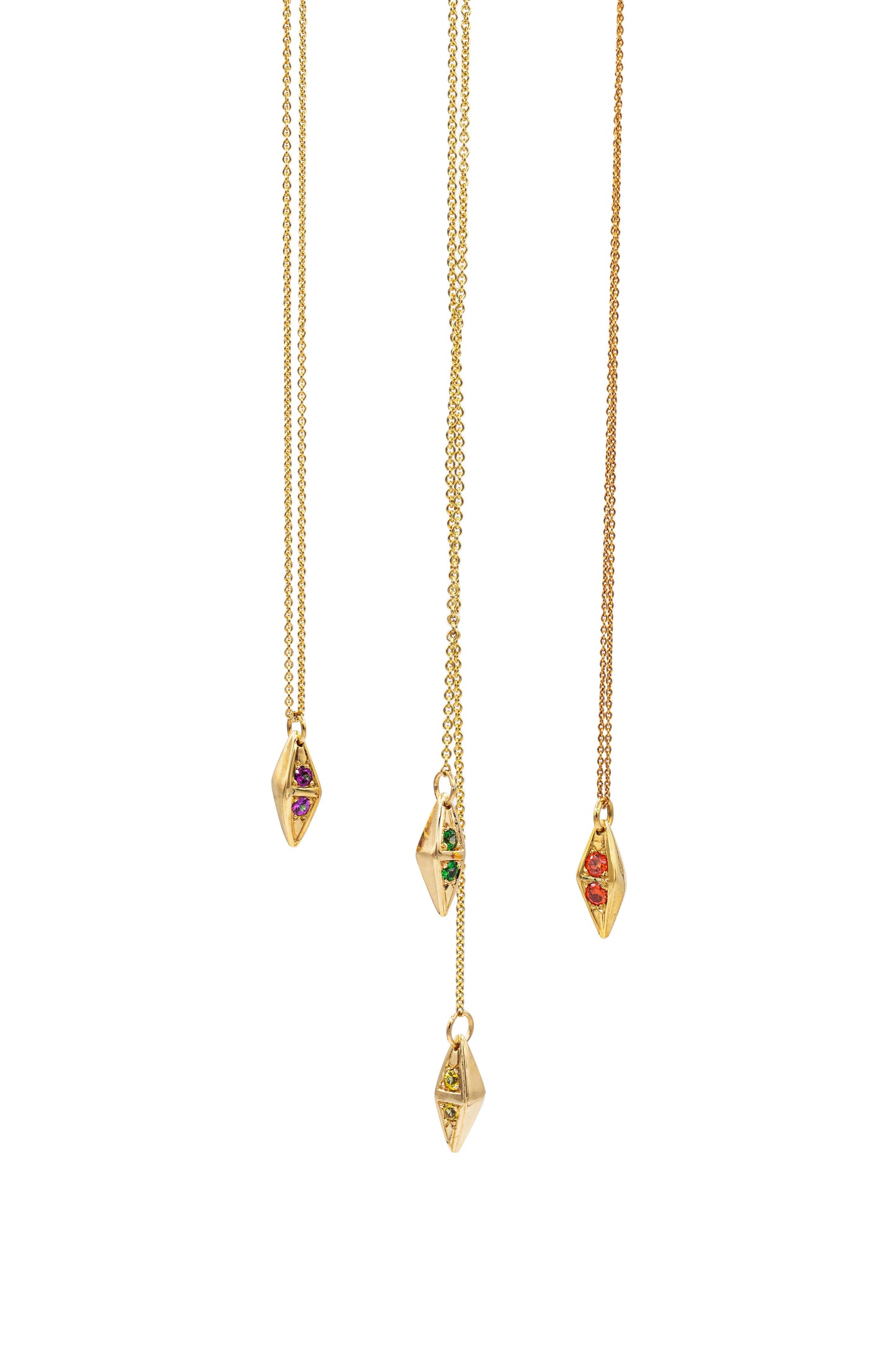 Lantern Necklace Fire